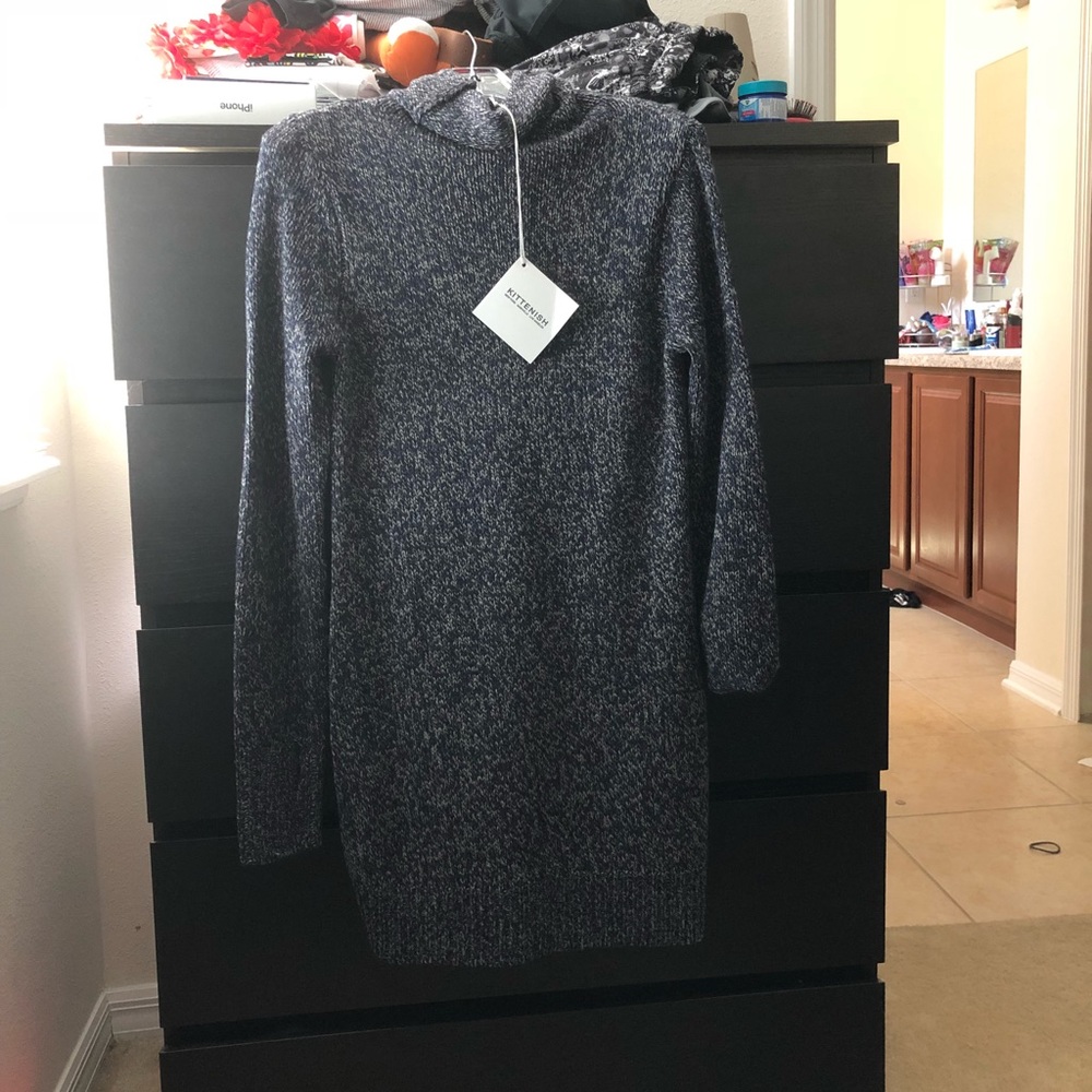 Kittenish sweater dress new with tags